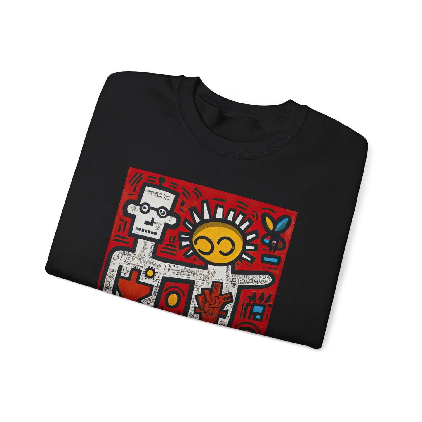 Keith-Basquiat Pop Art Sweatshirt 002
