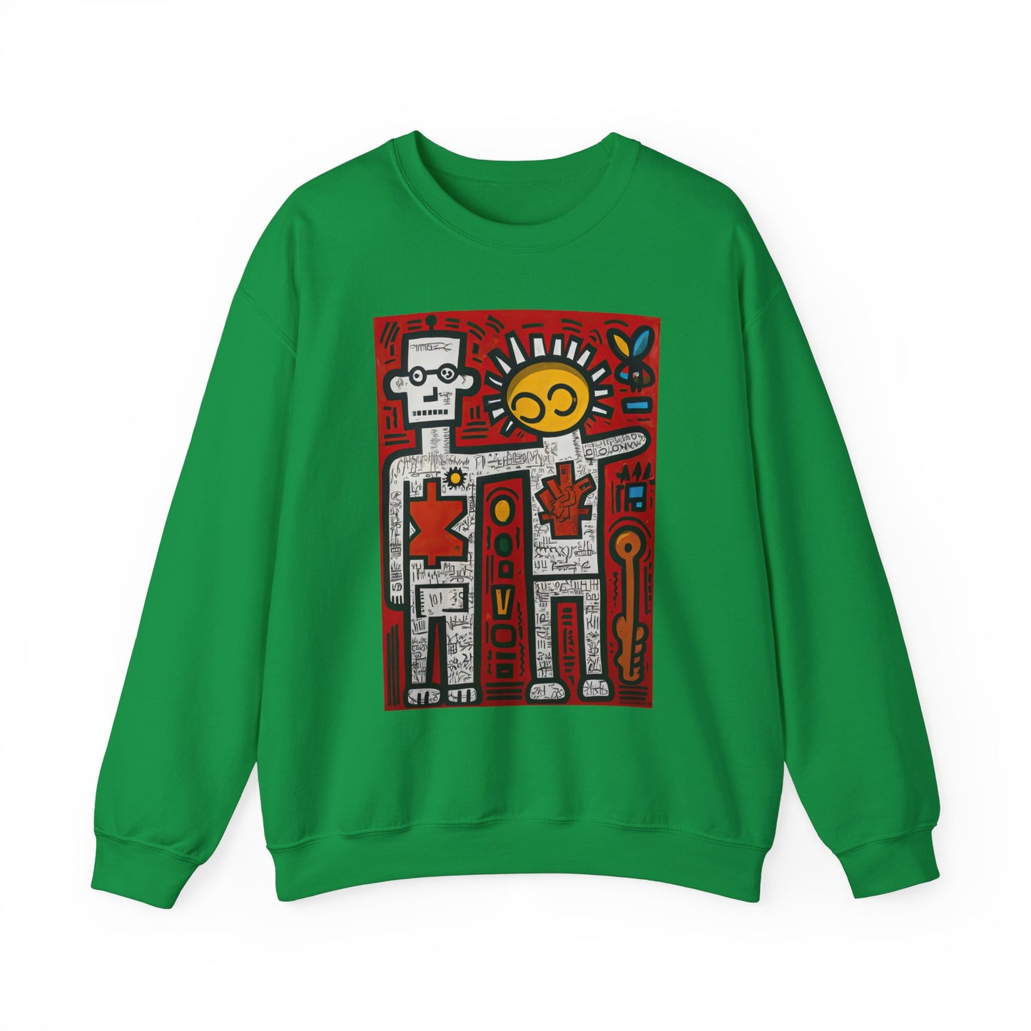 Keith-Basquiat Pop Art Sweatshirt 002