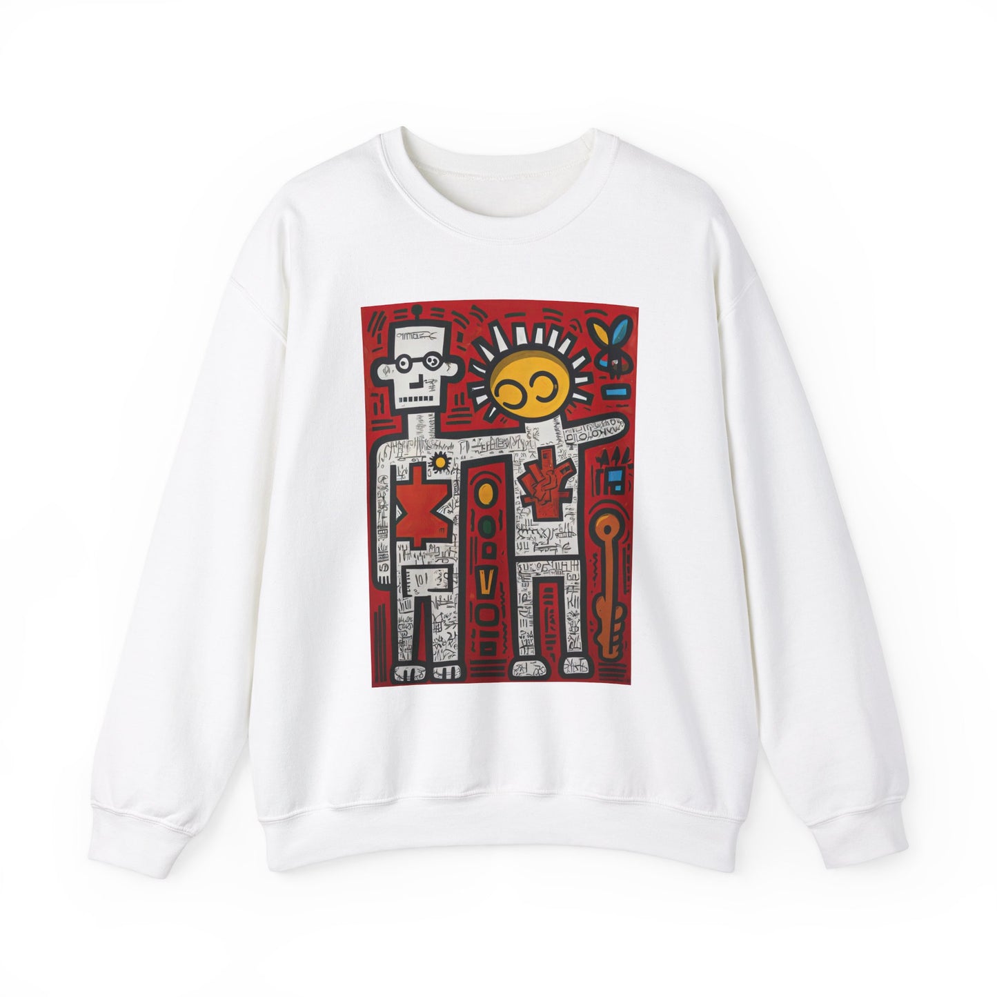 Keith-Basquiat Pop Art Sweatshirt 002