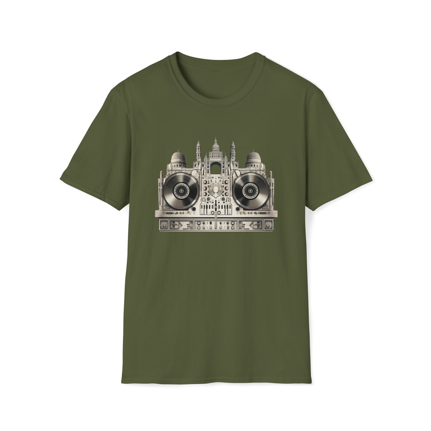 God is a DJ, Many Mansions T-Shirt (#003)