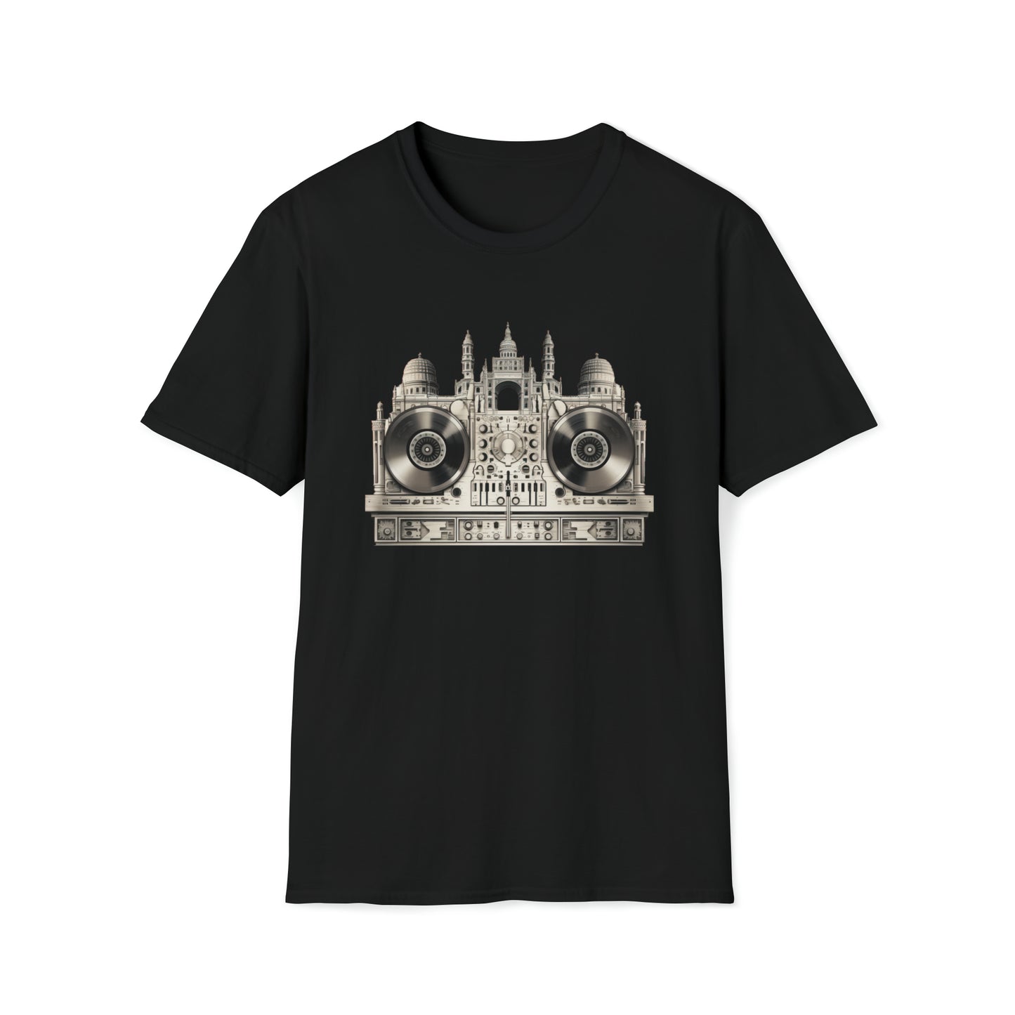 God is a DJ, Many Mansions T-Shirt (#003)