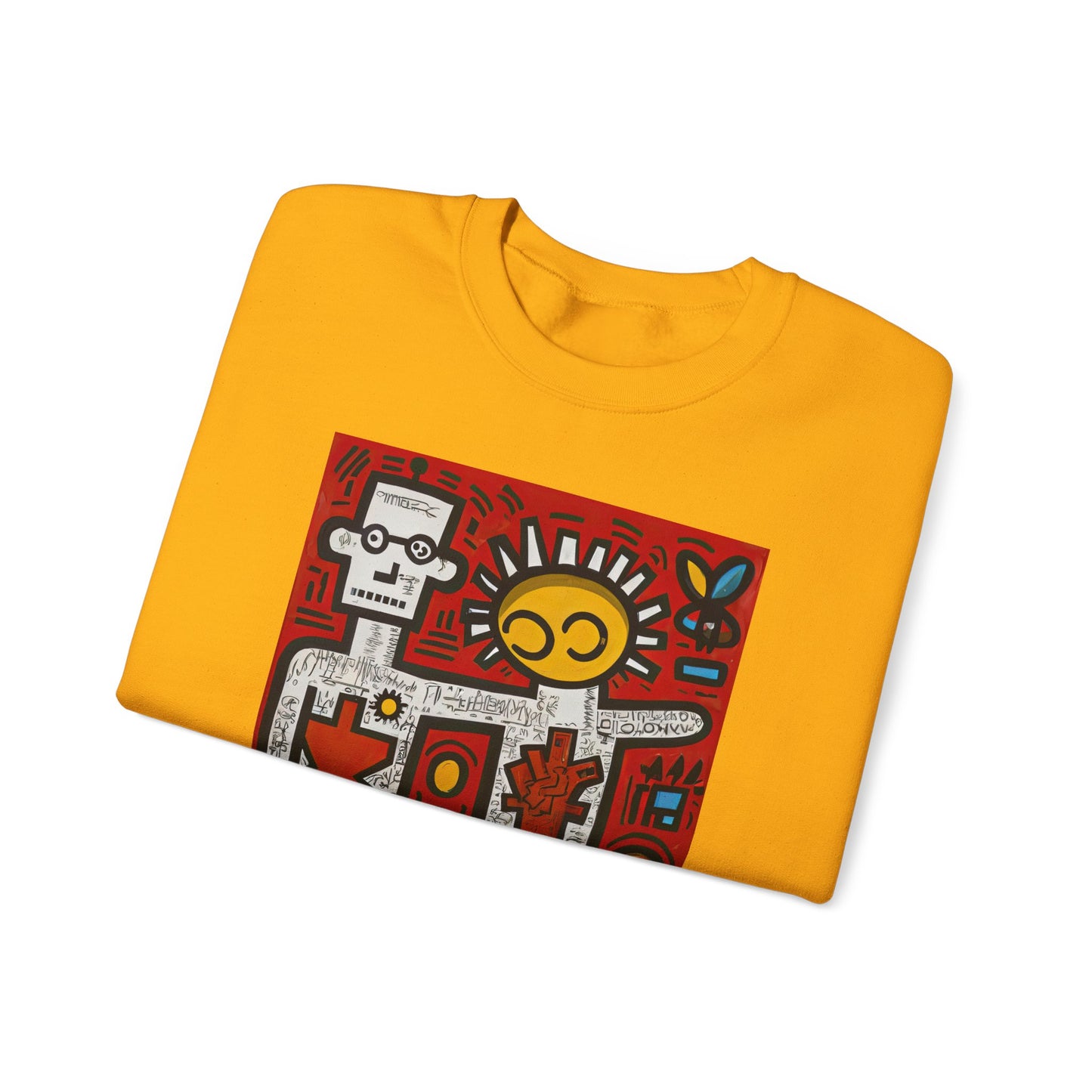 Keith-Basquiat Pop Art Sweatshirt 002