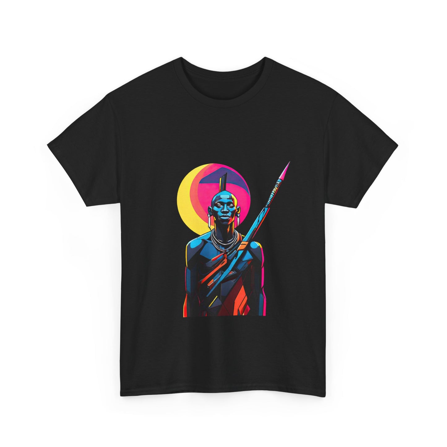 The Neon Warrior Heavy Cotton Tee 005