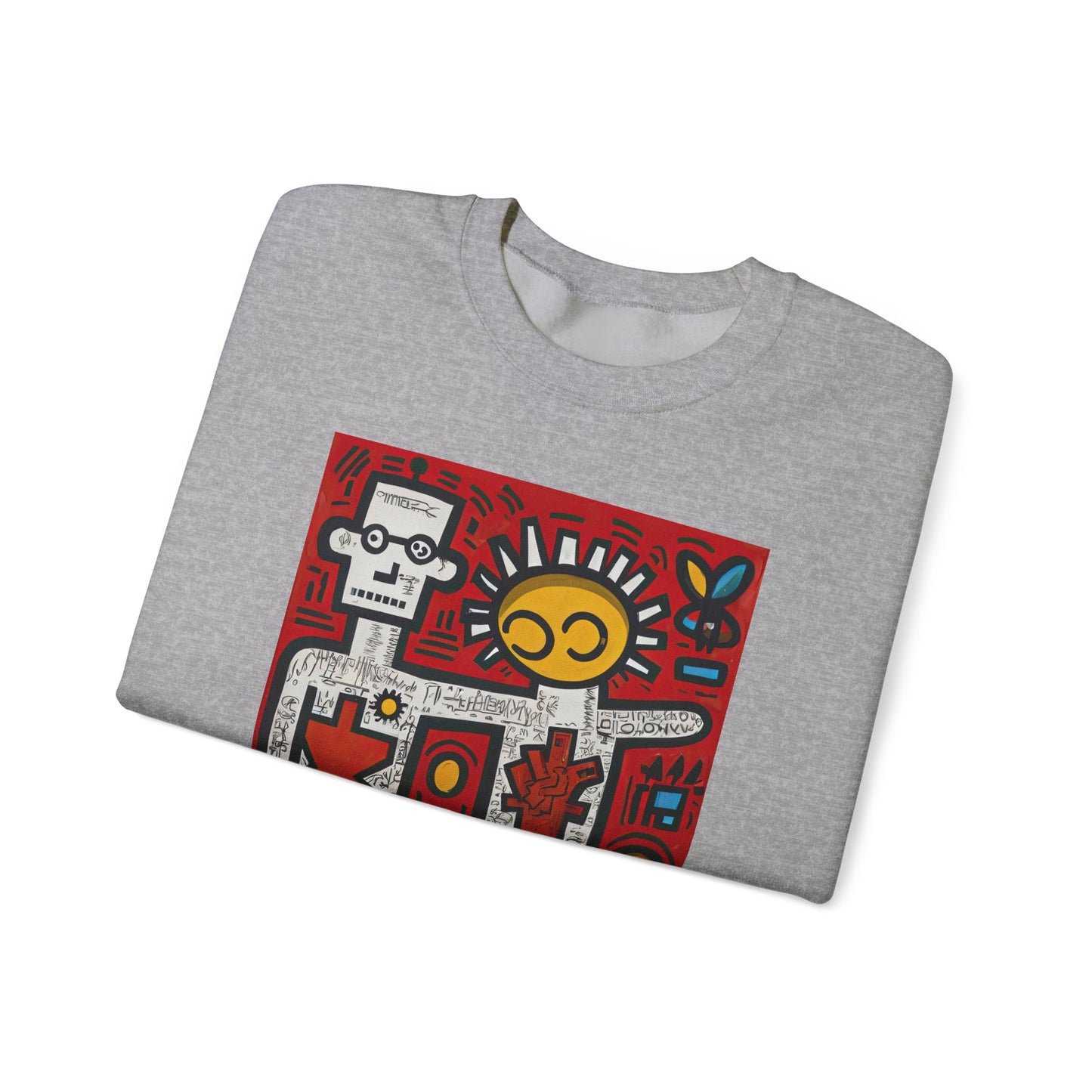 Keith-Basquiat Pop Art Sweatshirt 002