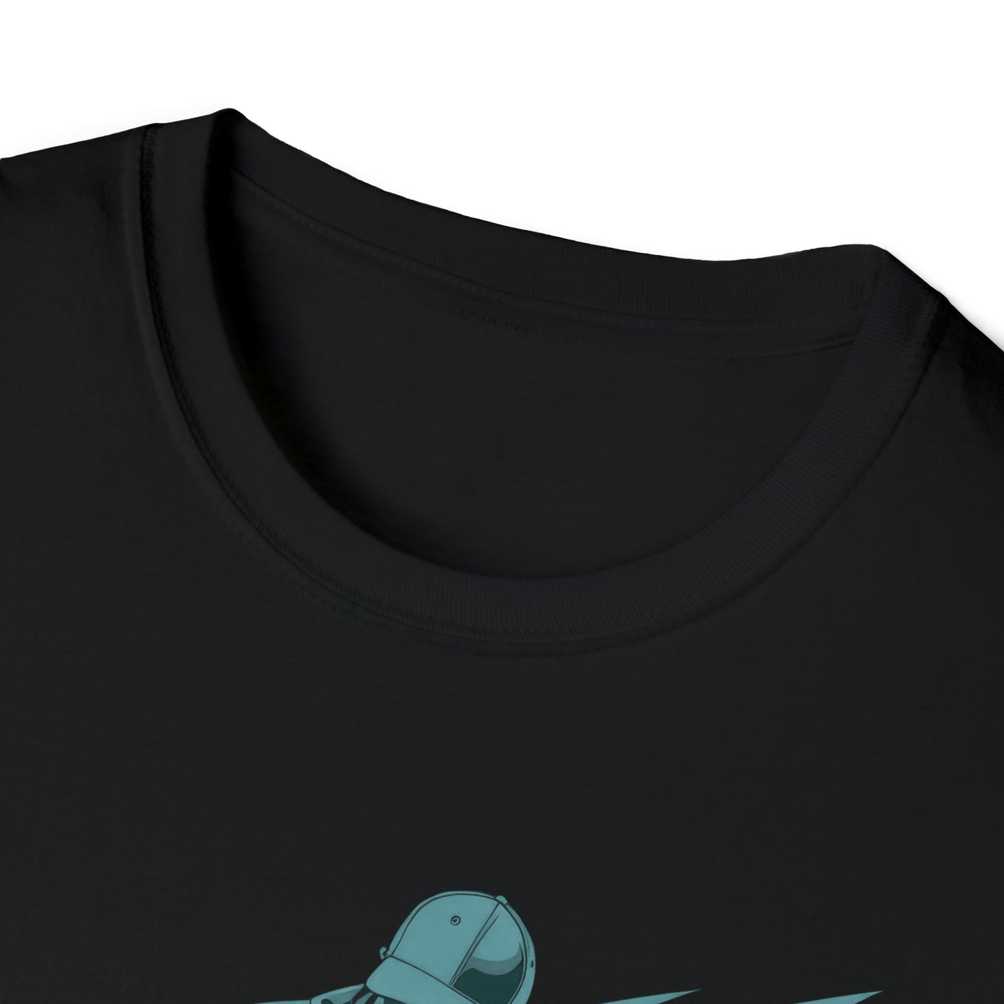 Fresh Pavement  T-Shirt (Black_Teal)