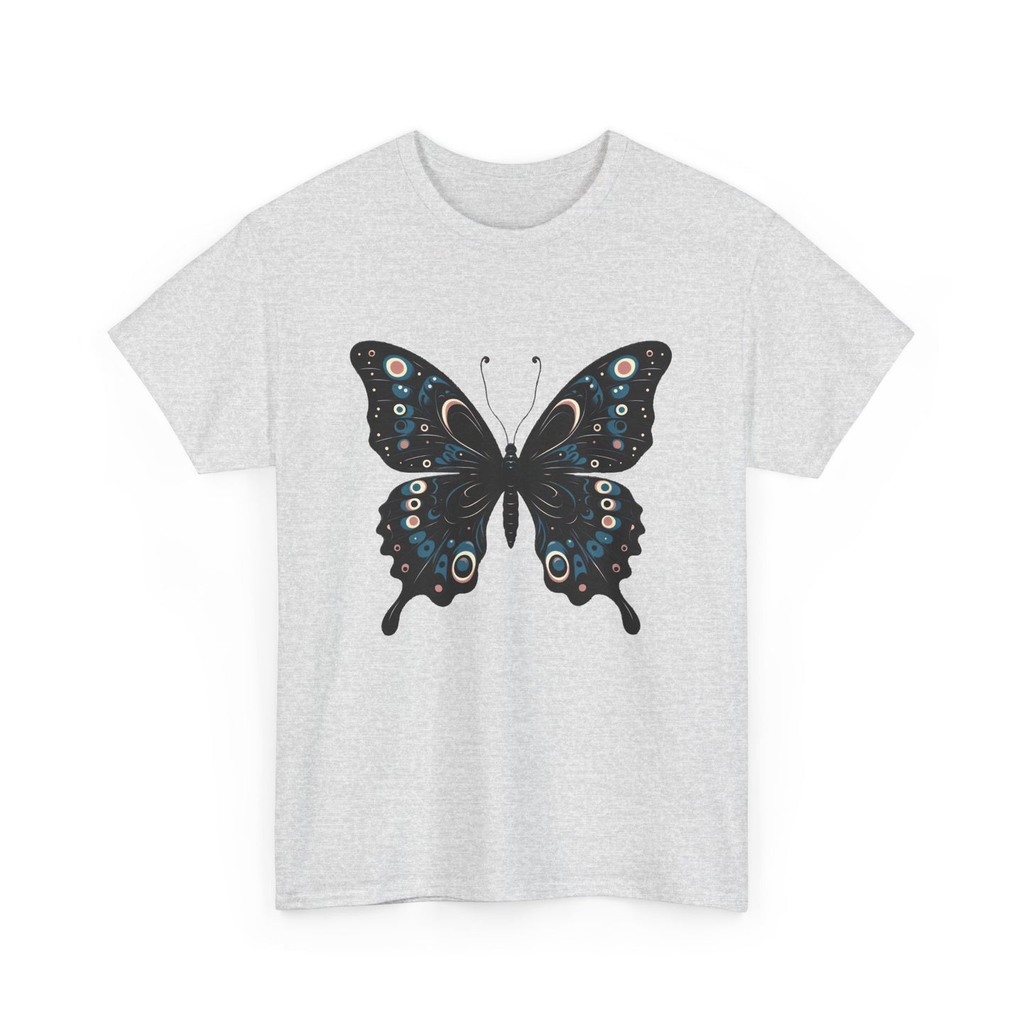 Black Butterfly Cotton Tee