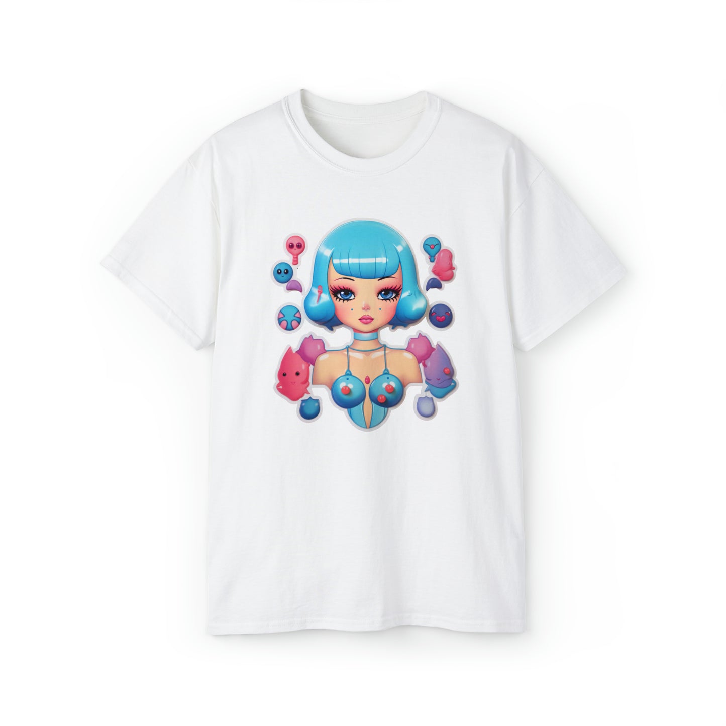 Blue Diamondz T-shirt by BodyMod (#001)