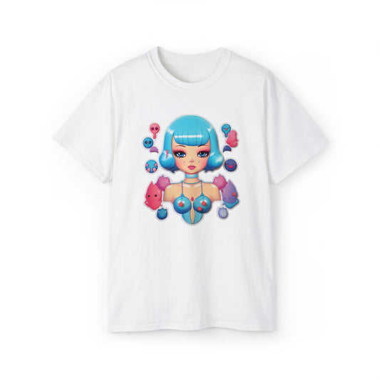 Blue Diamondz T-shirt by BodyMod (#001)