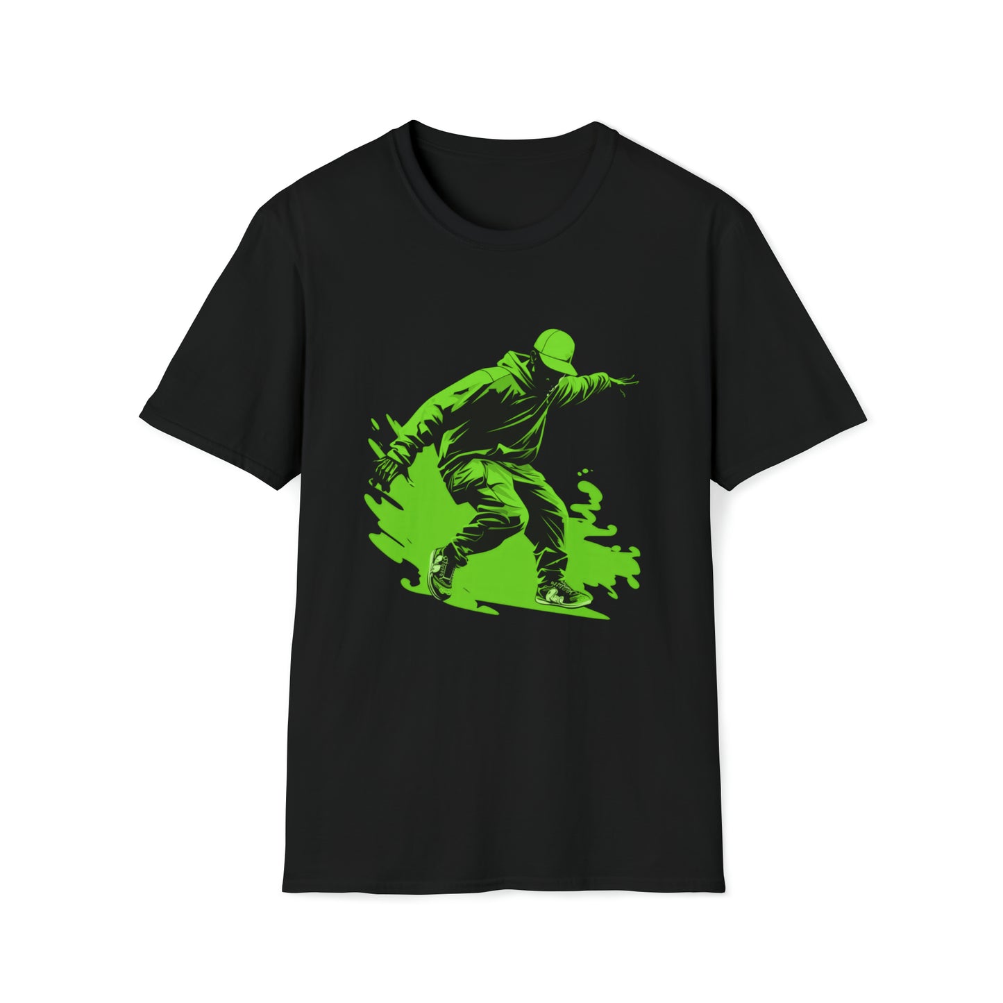 Fresh Pavement T-Shirt (Neon_Green)