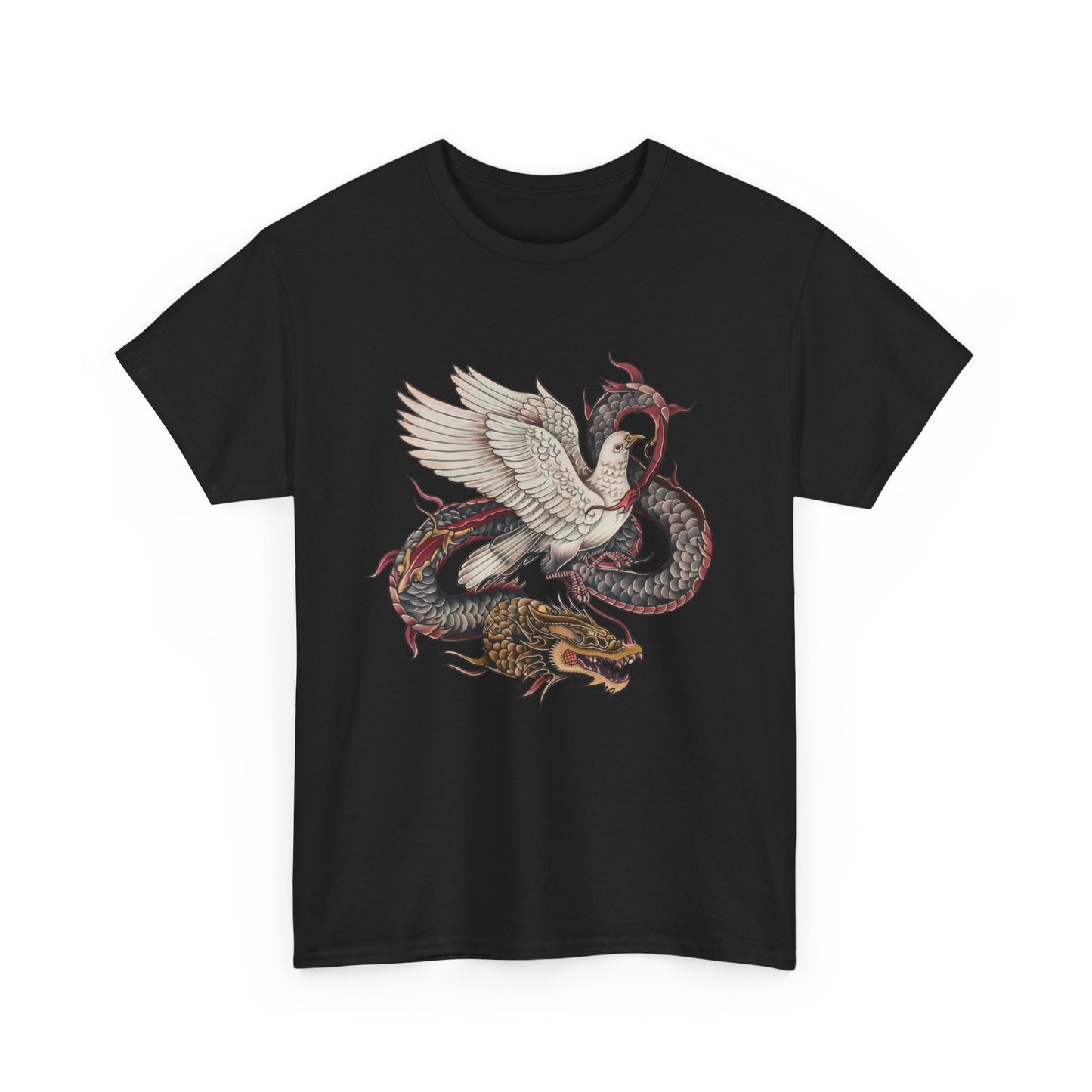 "Wise As Serpents Harmless As Doves" (WSHD) Heavy Cotton Tee 001