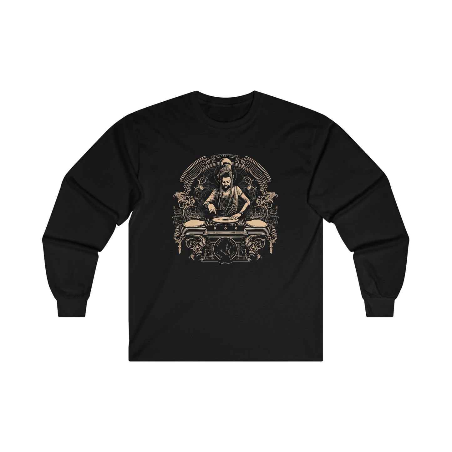 God is a DJ Long Sleeve Tee (#005)