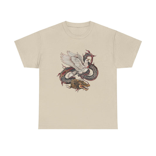 "Wise As Serpents Harmless As Doves" (WSHD) Heavy Cotton Tee 001