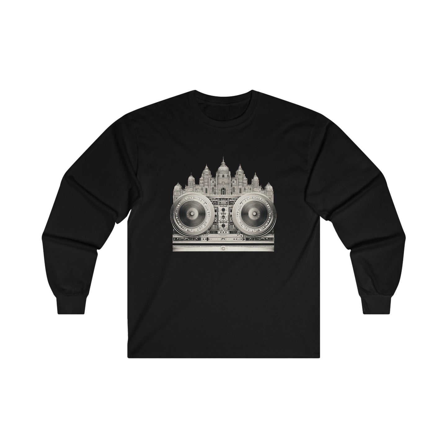 God is a DJ - Many Mansion's  Long Sleeve Tee (002 )