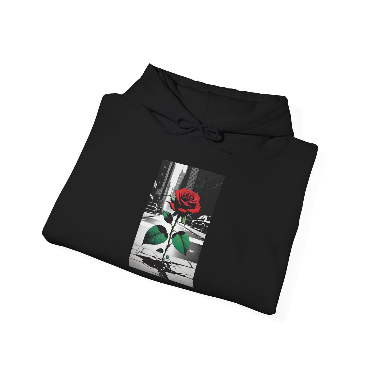 Concrete Rose Hooded Sweatshirt