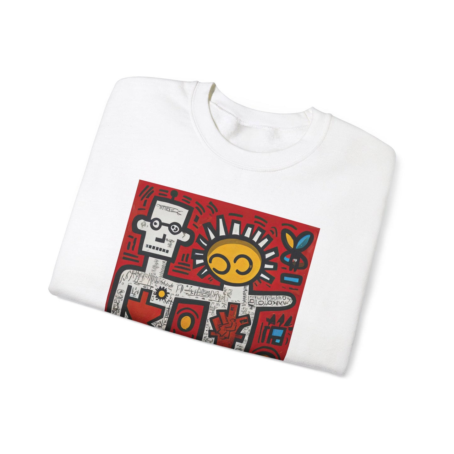 Keith-Basquiat Pop Art Sweatshirt 002