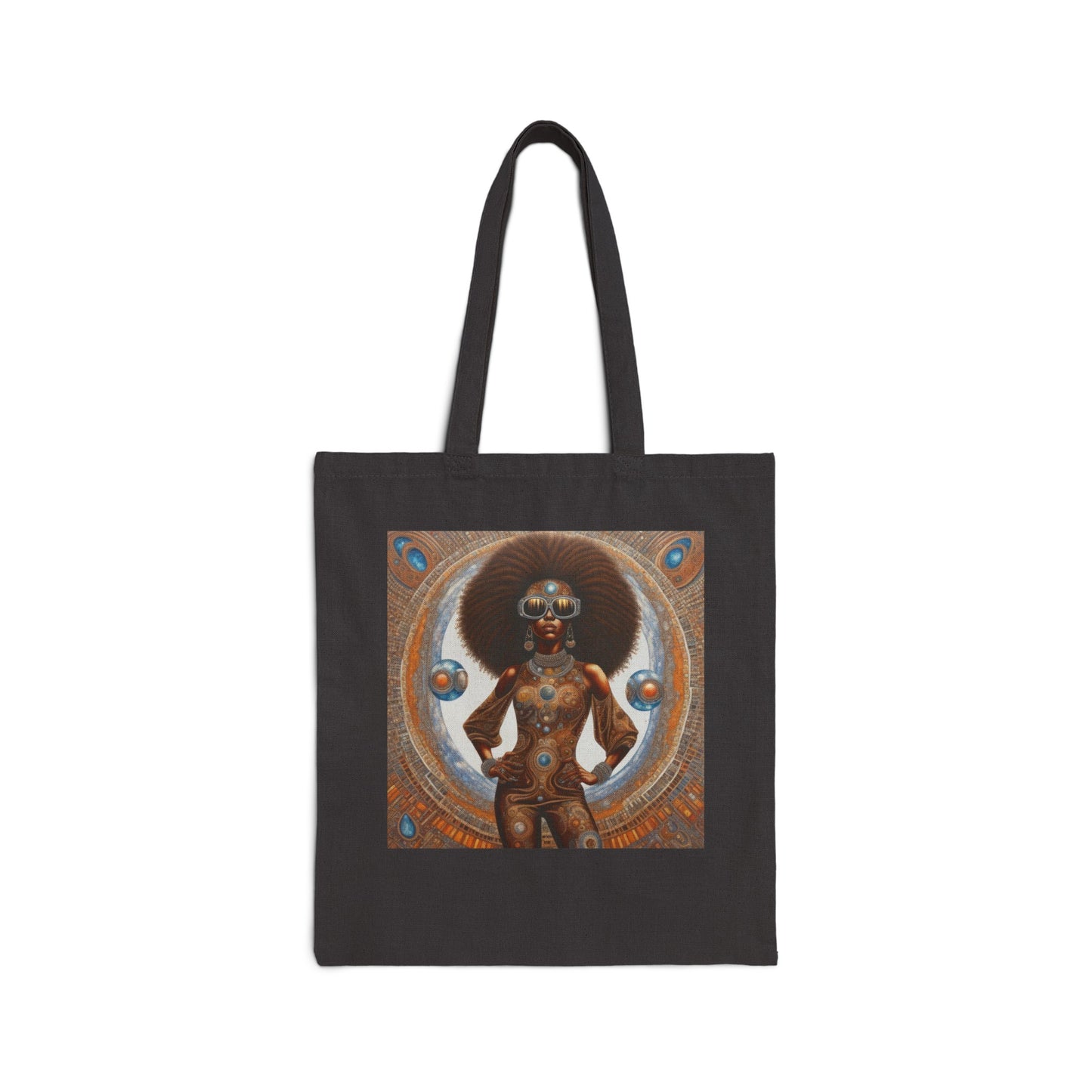 Funkified Cotton Canvas Tote Bag