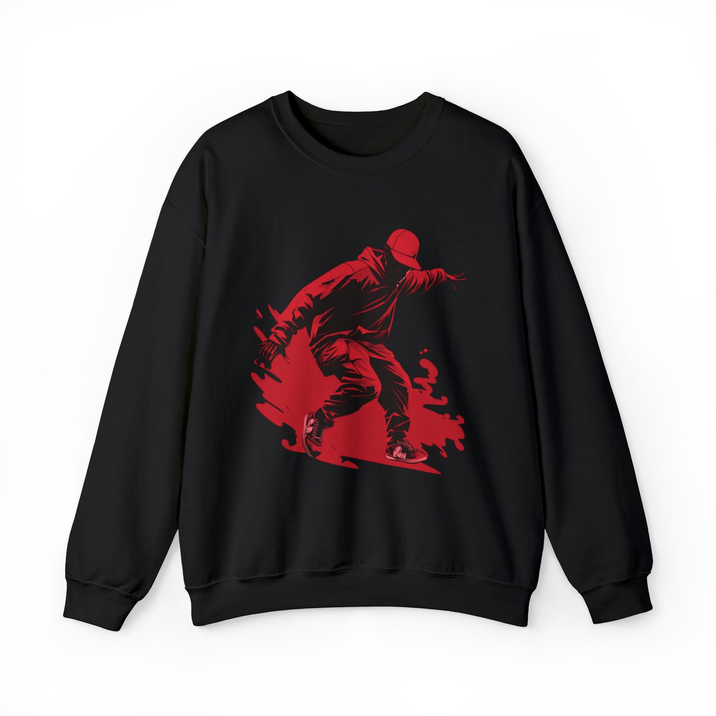 Fresh Pavement Sweatshirt Red 002