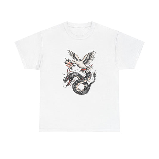 "Wise As Serpents Harmless As Doves" (WSHD) Heavy Cotton Tee 002