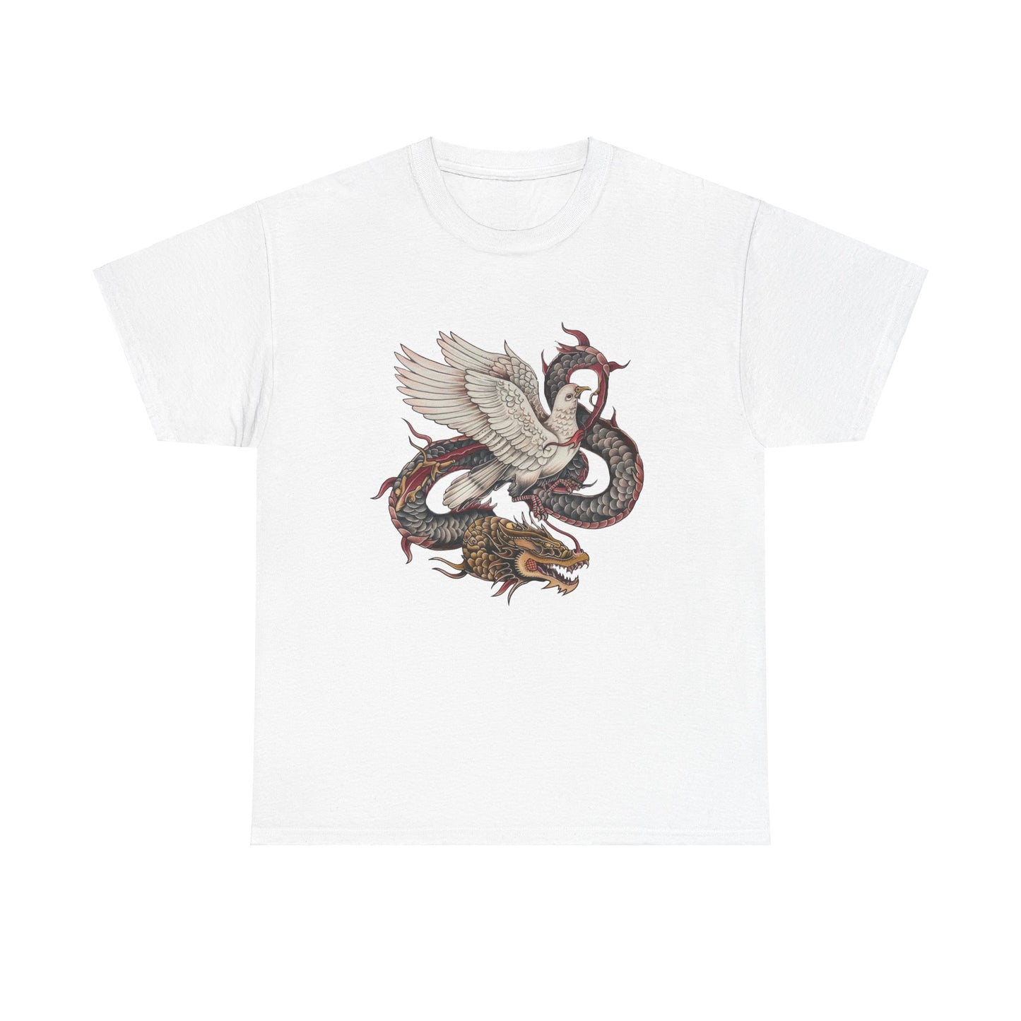 "Wise As Serpents Harmless As Doves" (WSHD) Heavy Cotton Tee 001