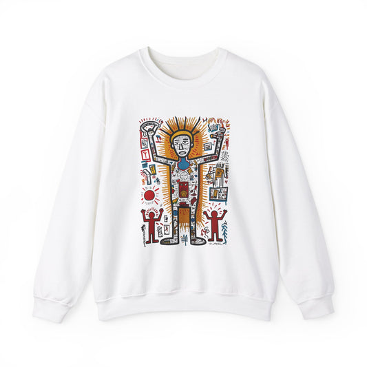 Keith-Basquiat Pop Art Sweatshirt 001