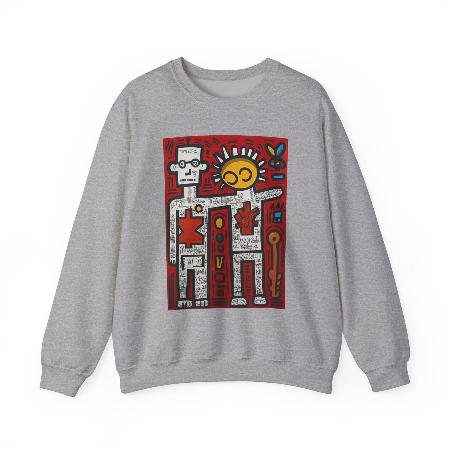 Keith-Basquiat Pop Art Sweatshirt 002