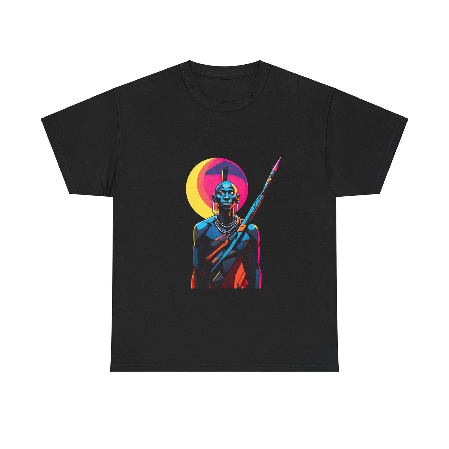 The Neon Warrior Heavy Cotton Tee 005