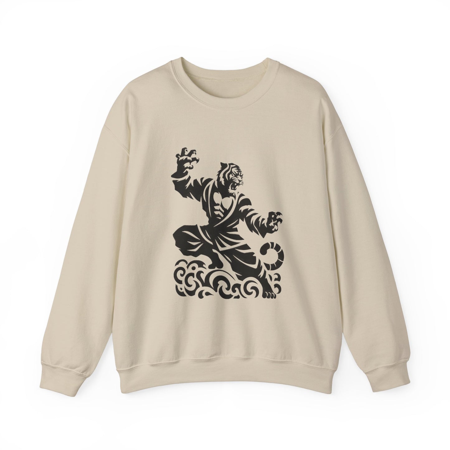 Tiger Style Crewneck Sweatshirt 004