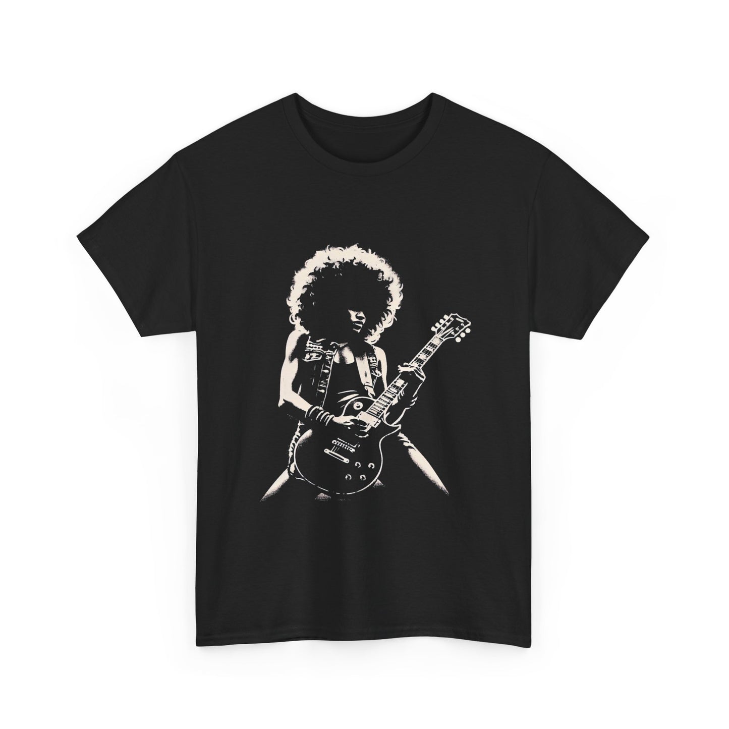 Women's Black Rock Heavy Cotton Tee 001