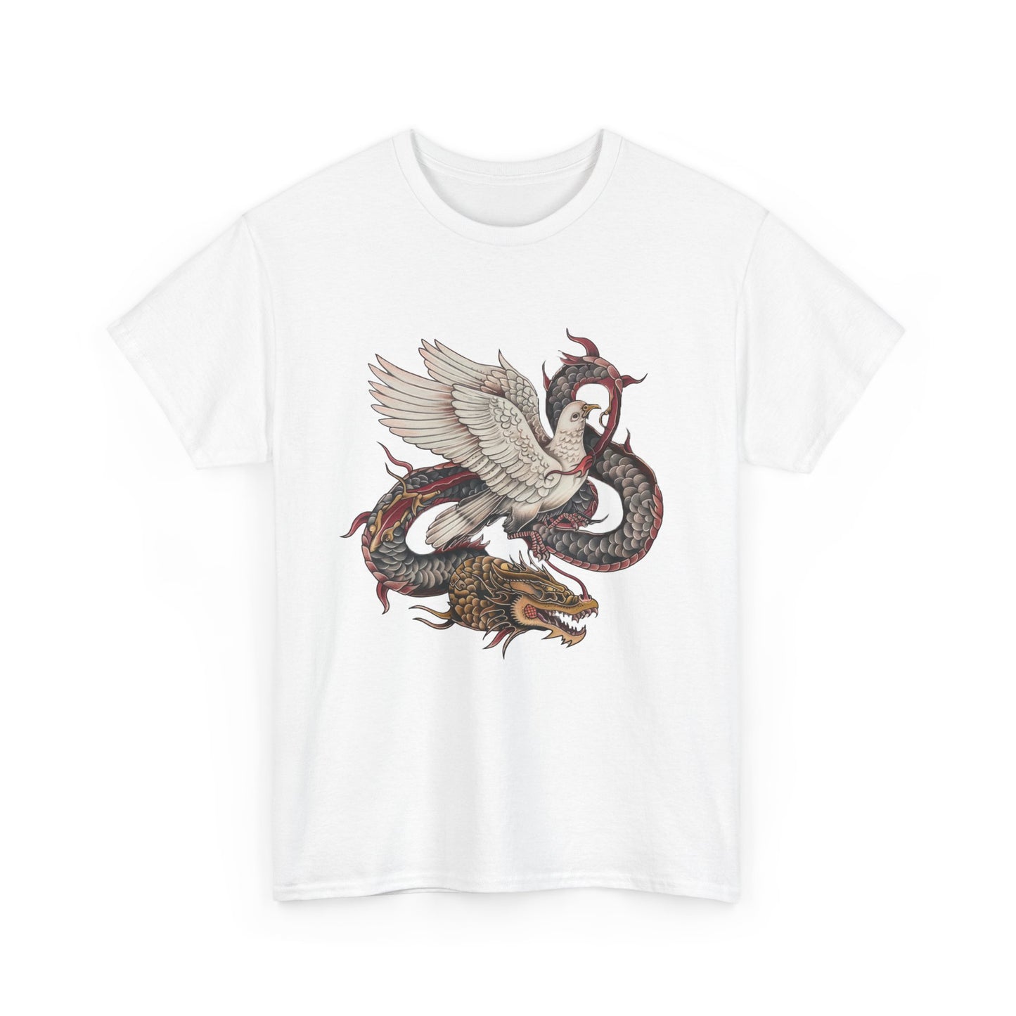 "Wise As Serpents Harmless As Doves" (WSHD) Heavy Cotton Tee 001