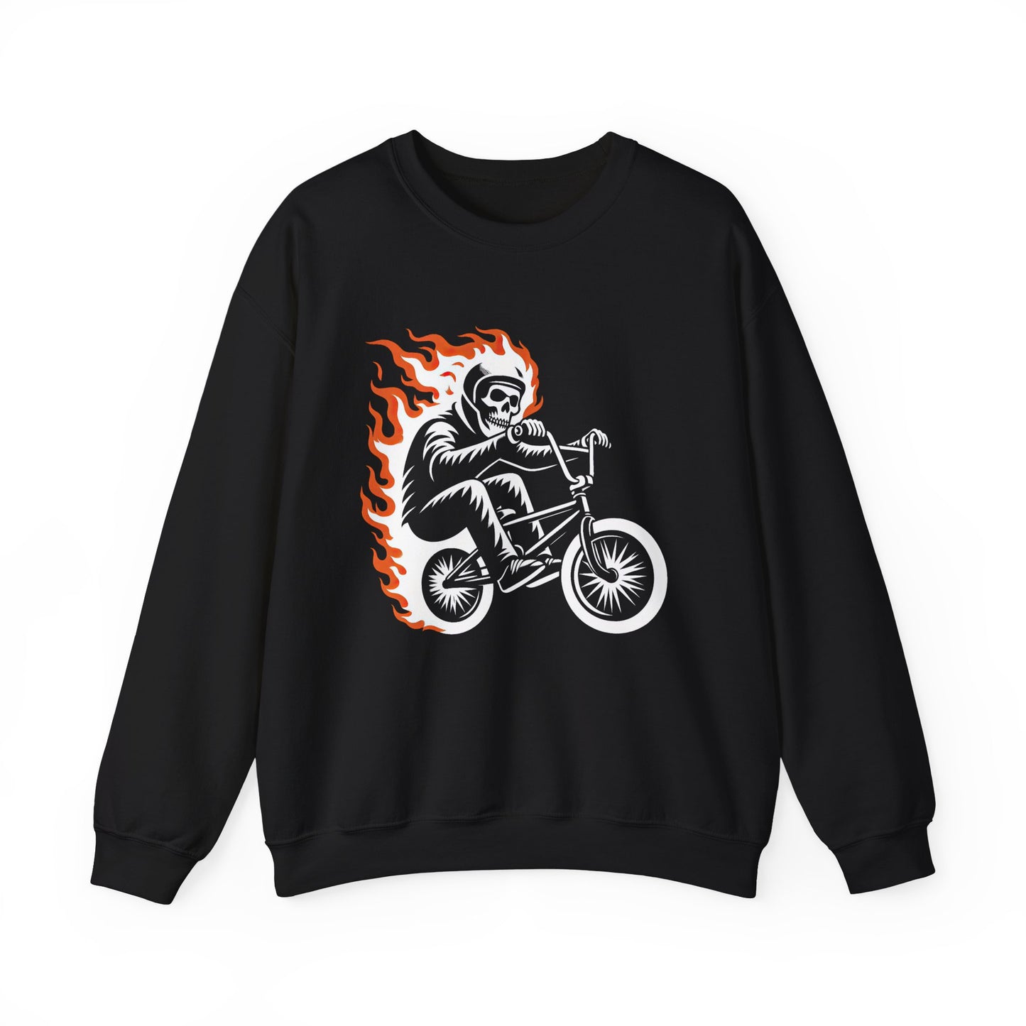 The Ghost Rider BMX Crewneck Sweatshirt 001