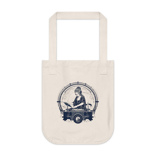 God is a DJ Canvas Tote Bag (#011)