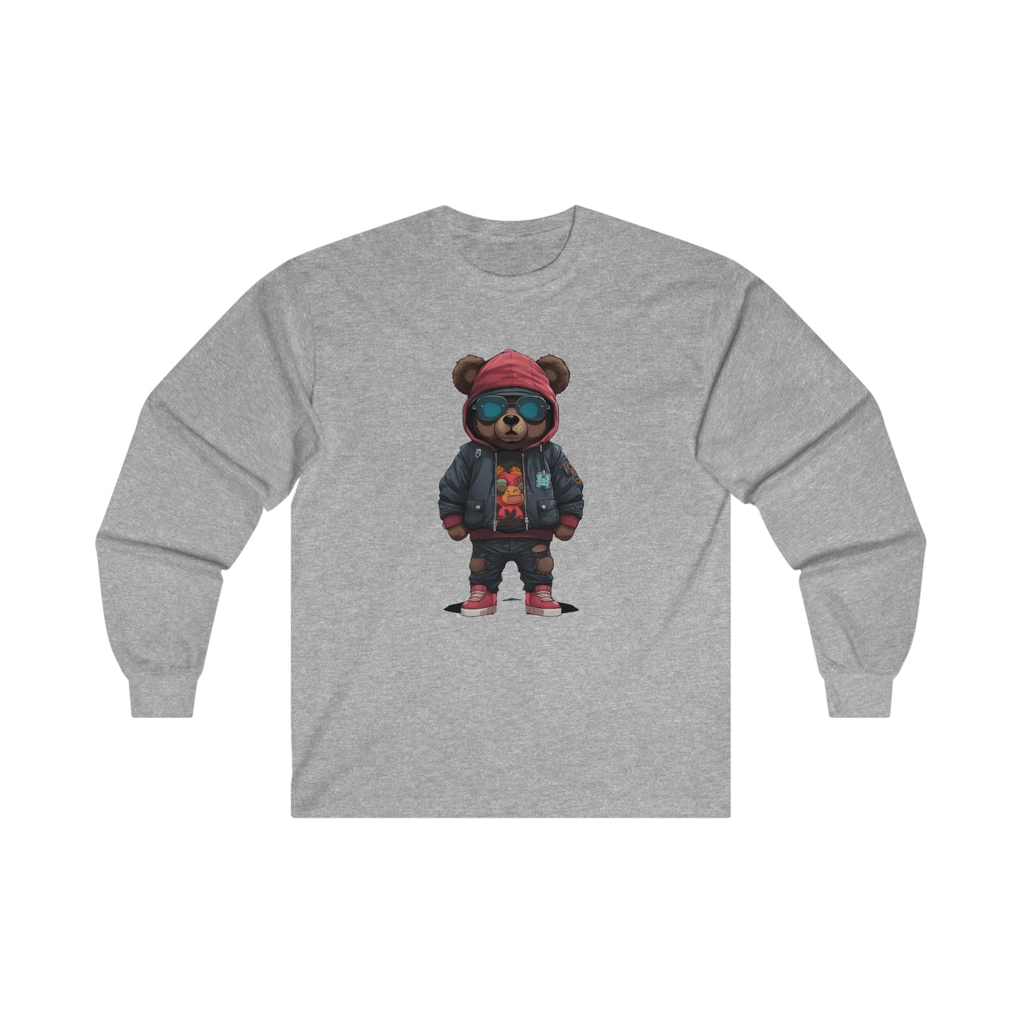 Bear Necessities Long Sleeve Tee (#004)