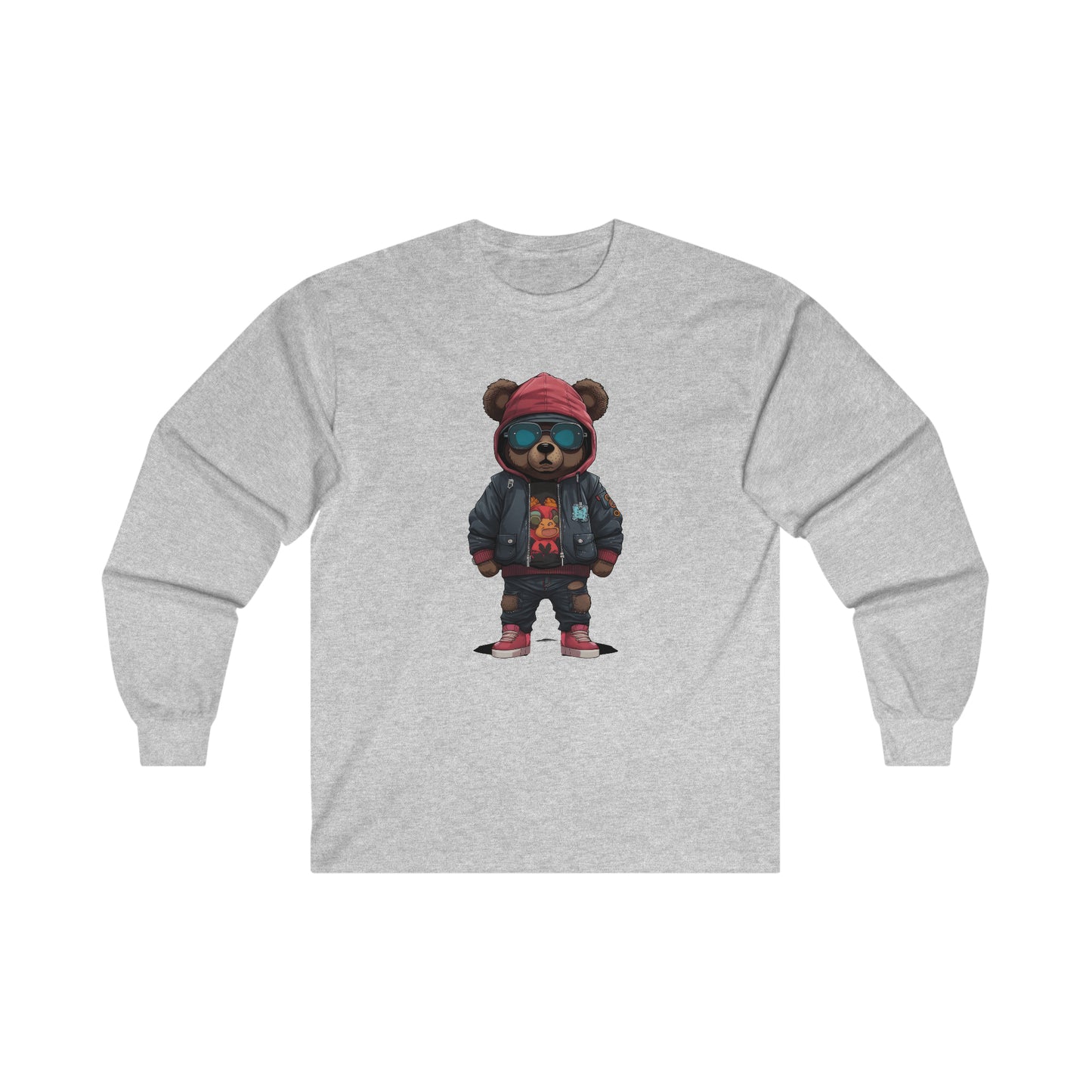 Bear Necessities Long Sleeve Tee (#004)