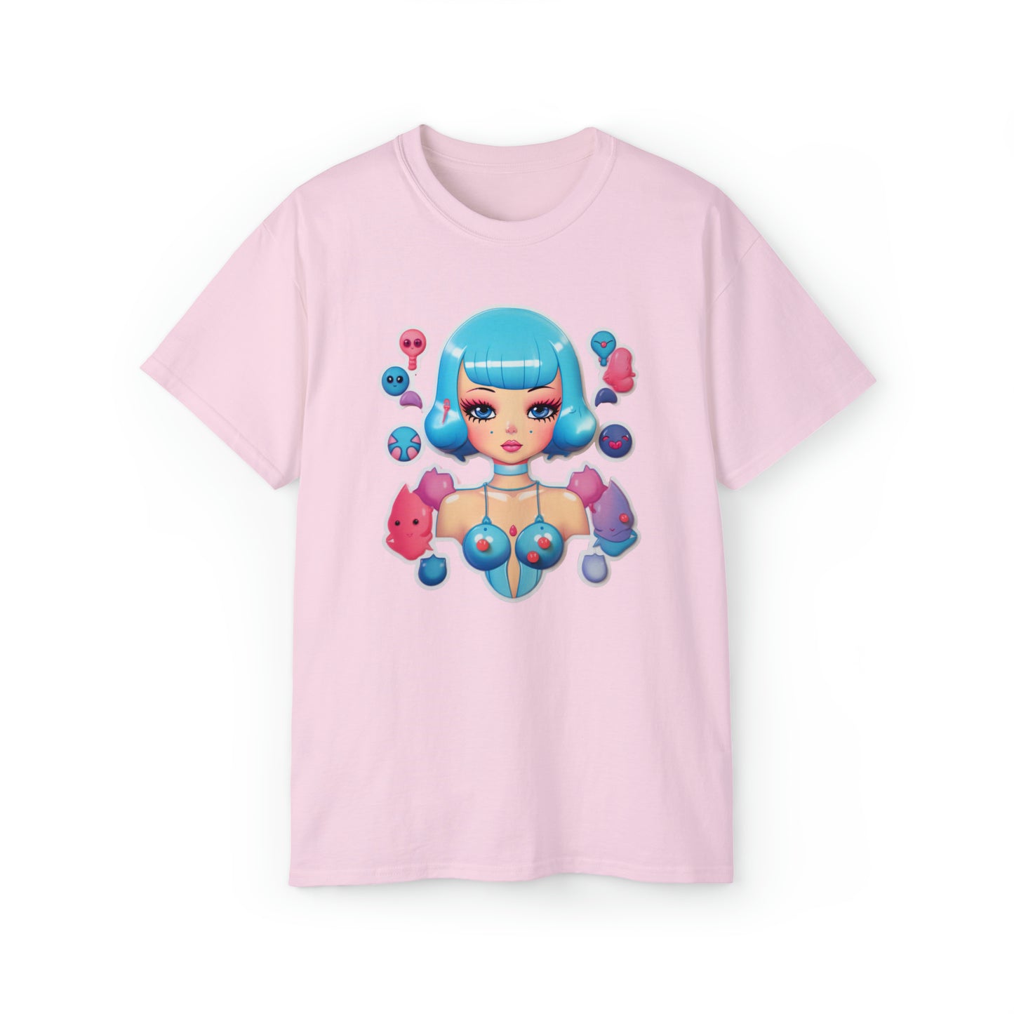 Blue Diamondz T-shirt by BodyMod (#001)