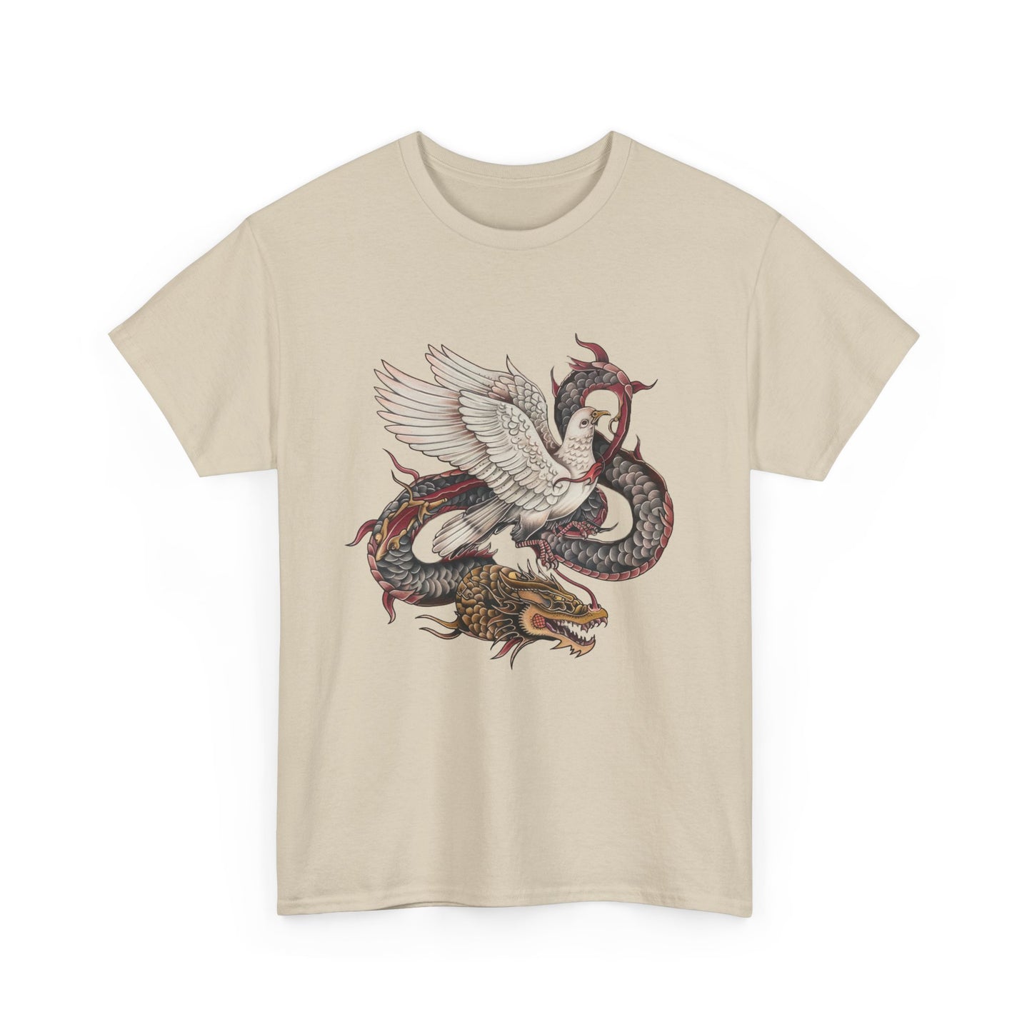 "Wise As Serpents Harmless As Doves" (WSHD) Heavy Cotton Tee 001