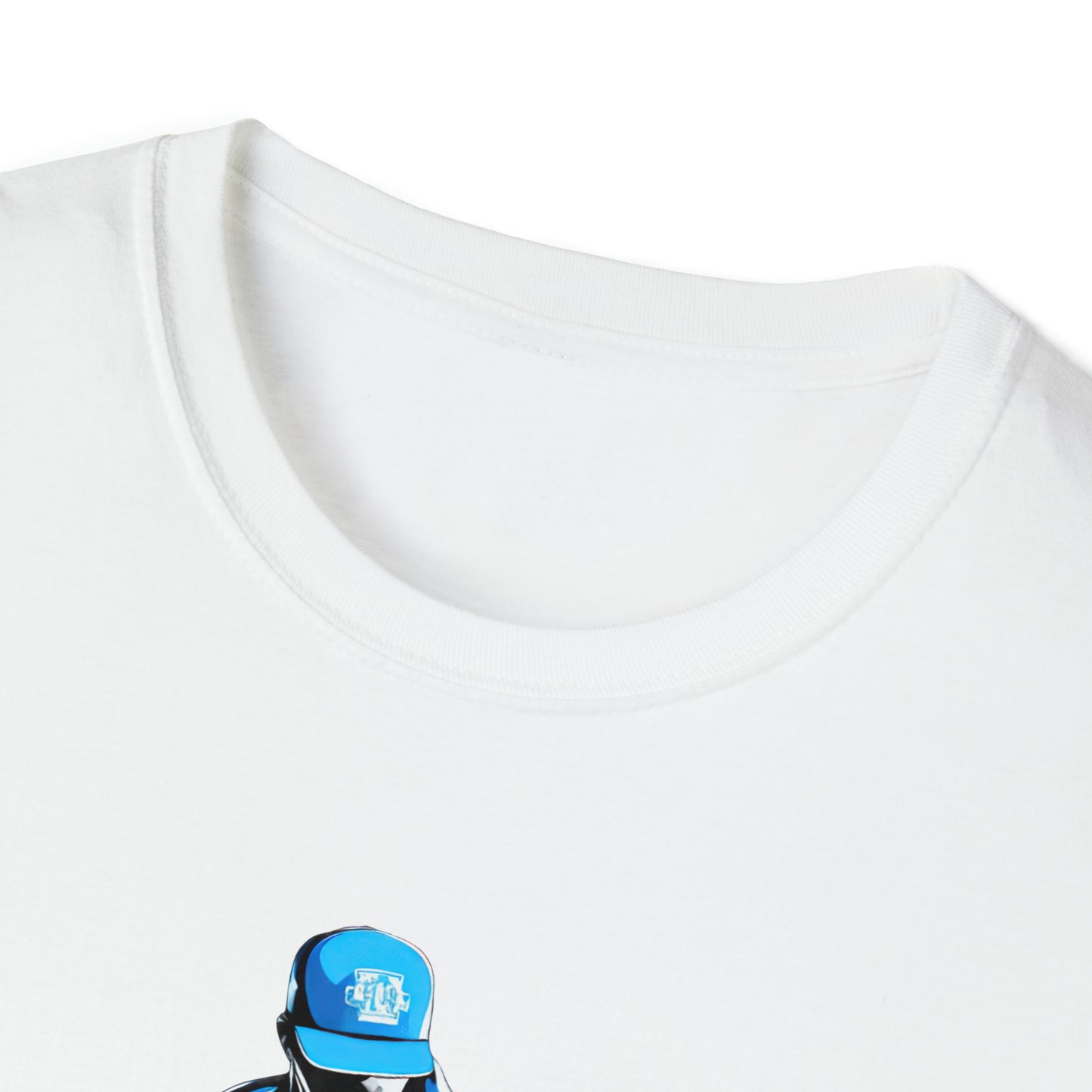 Fresh Pavement T-Shirt (Blue_White #002)