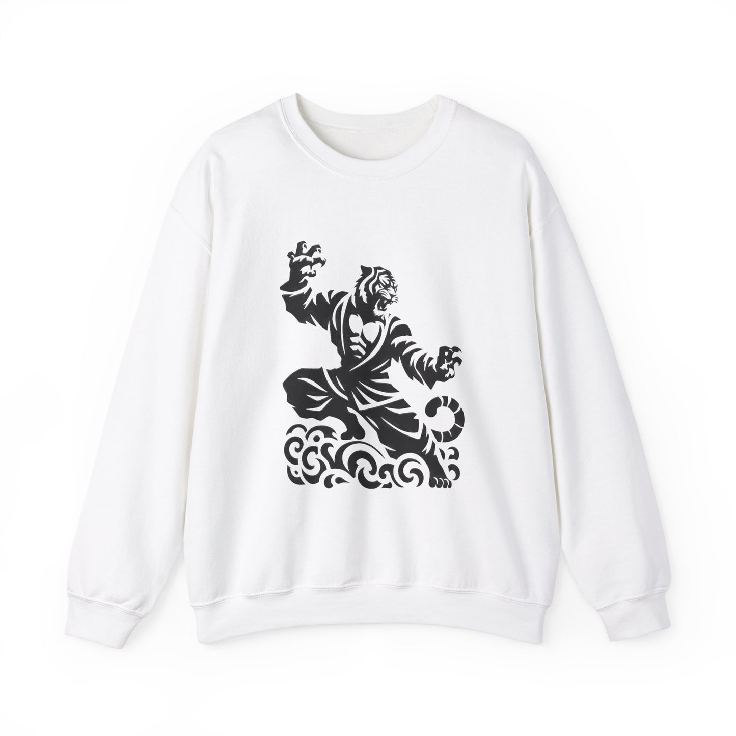 Tiger Style Crewneck Sweatshirt 004