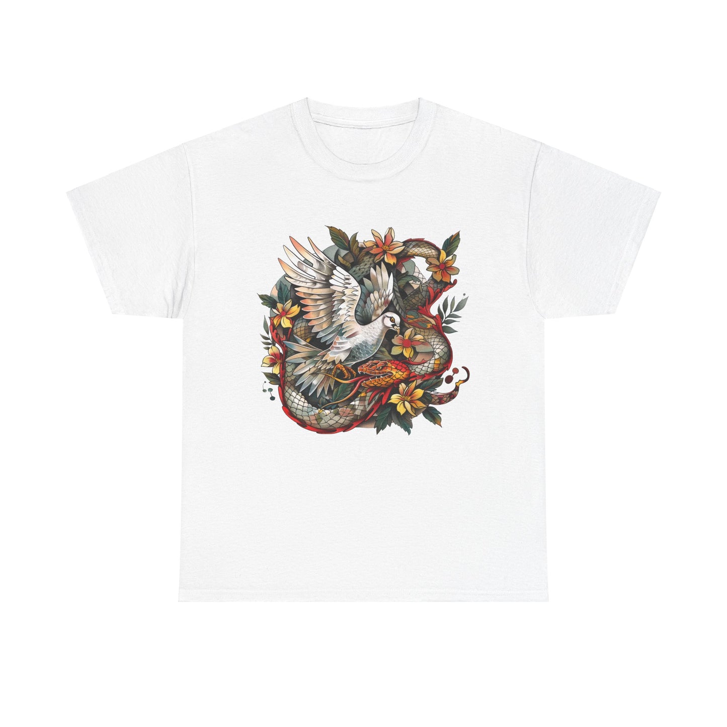 "Wise As Serpents Harmless As Doves" (WSHD) Heavy Cotton Tee 003