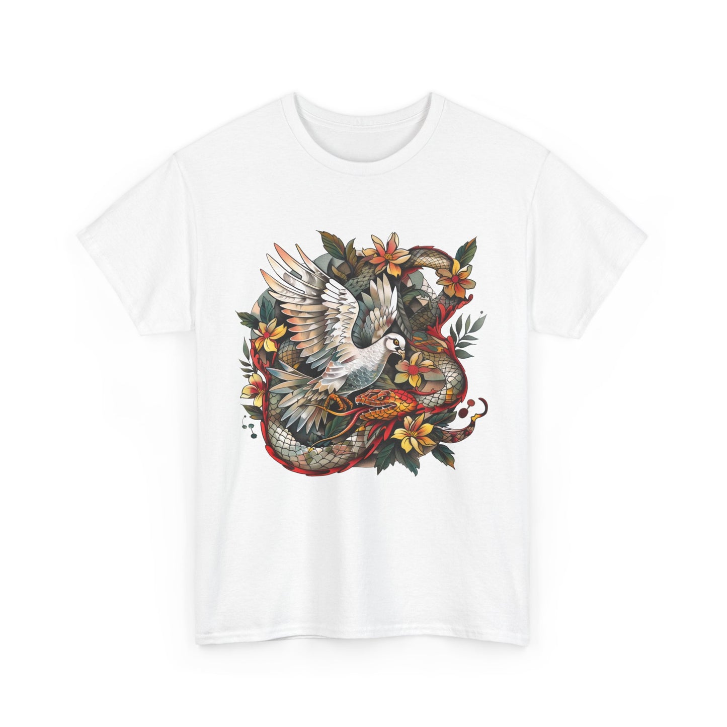 "Wise As Serpents Harmless As Doves" (WSHD) Heavy Cotton Tee 003