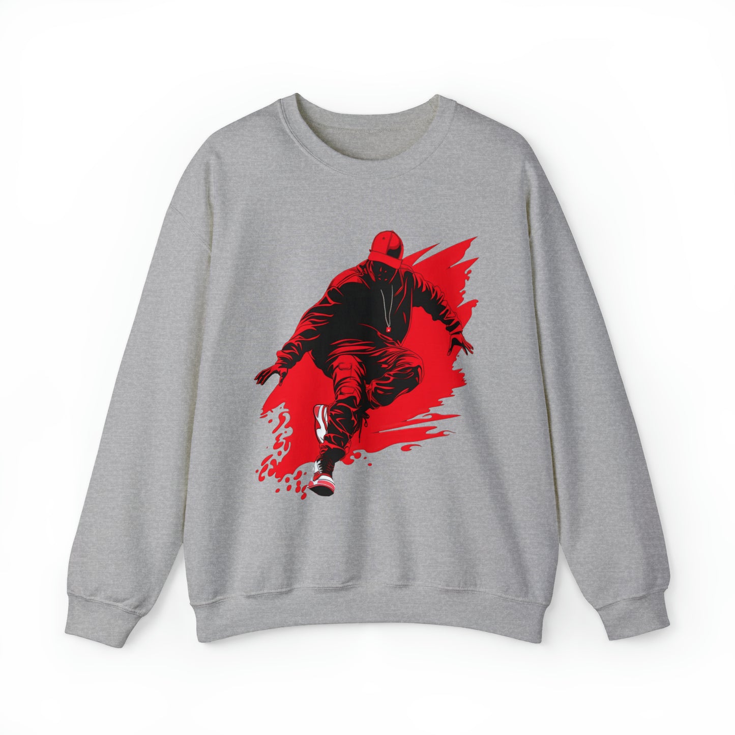 Fresh Pavement Red Sweatshirt