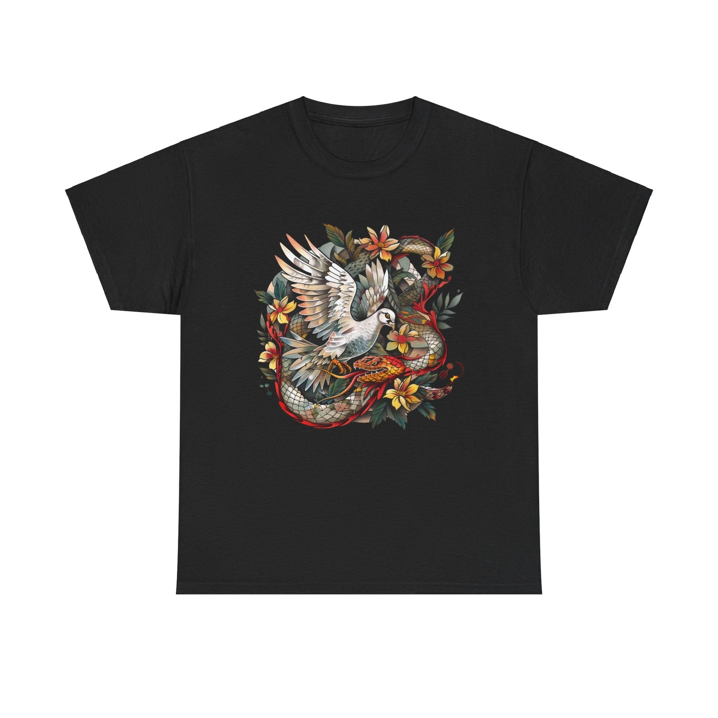 "Wise As Serpents Harmless As Doves" (WSHD) Heavy Cotton Tee 003