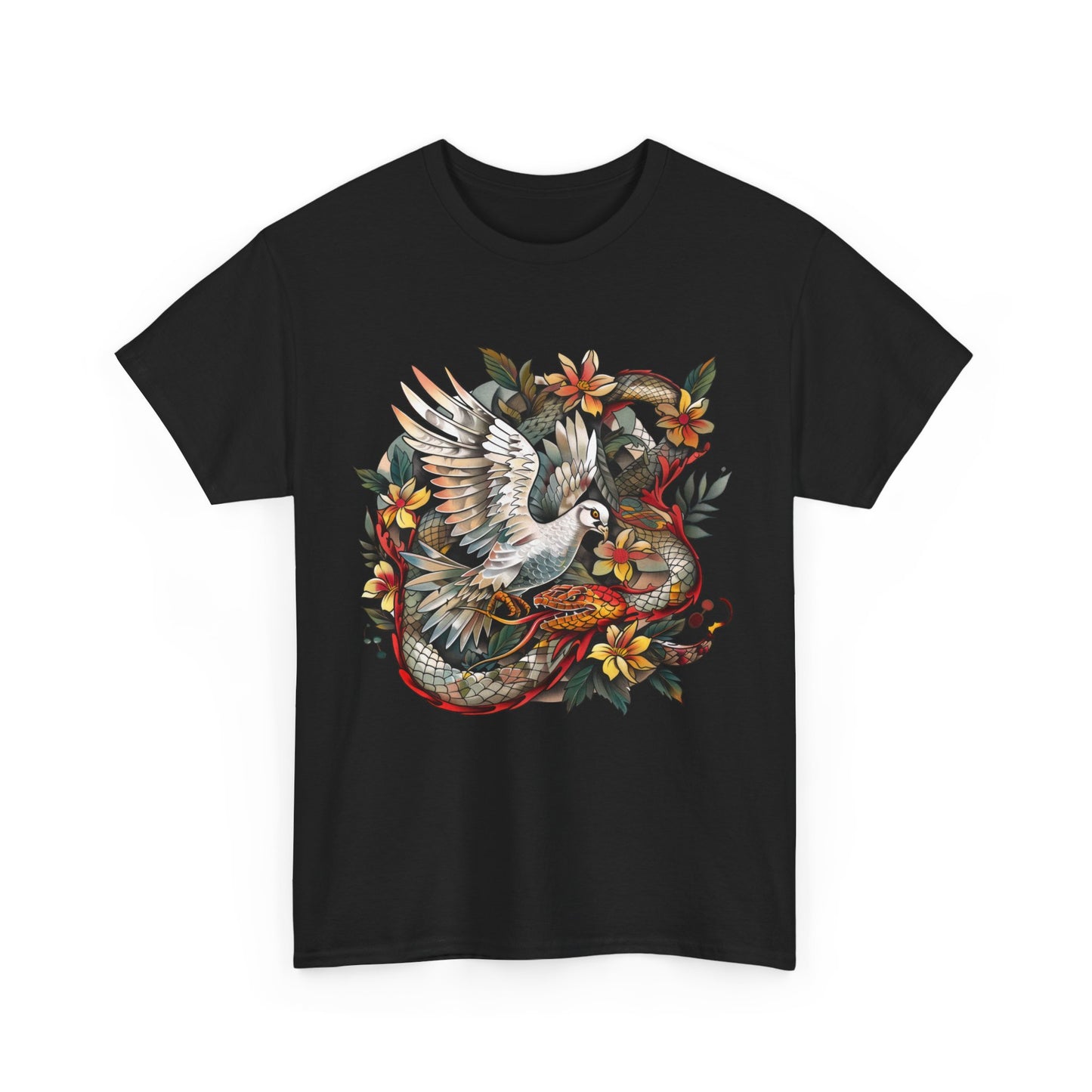 "Wise As Serpents Harmless As Doves" (WSHD) Heavy Cotton Tee 003