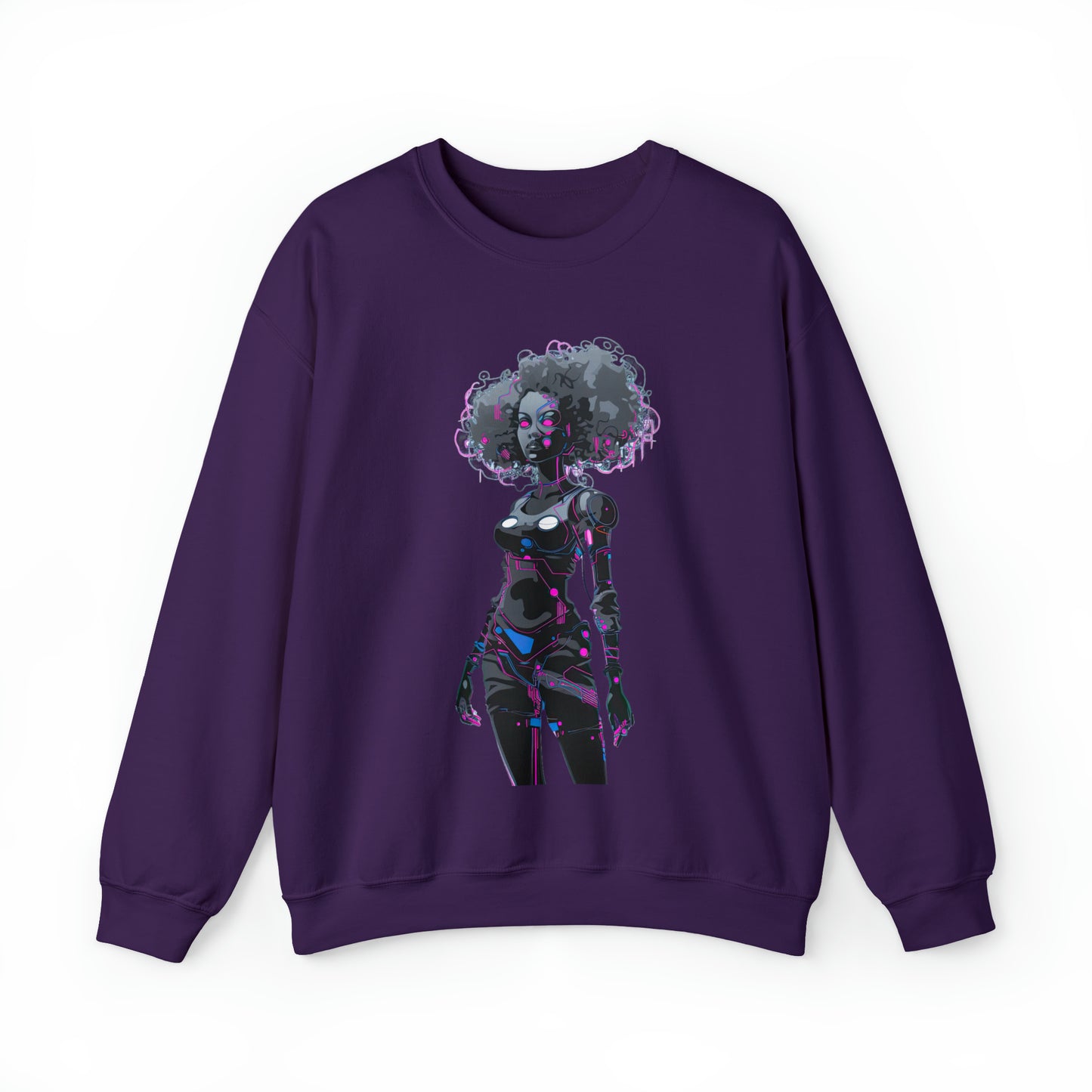 Electric Glitch Crewneck Sweatshirt