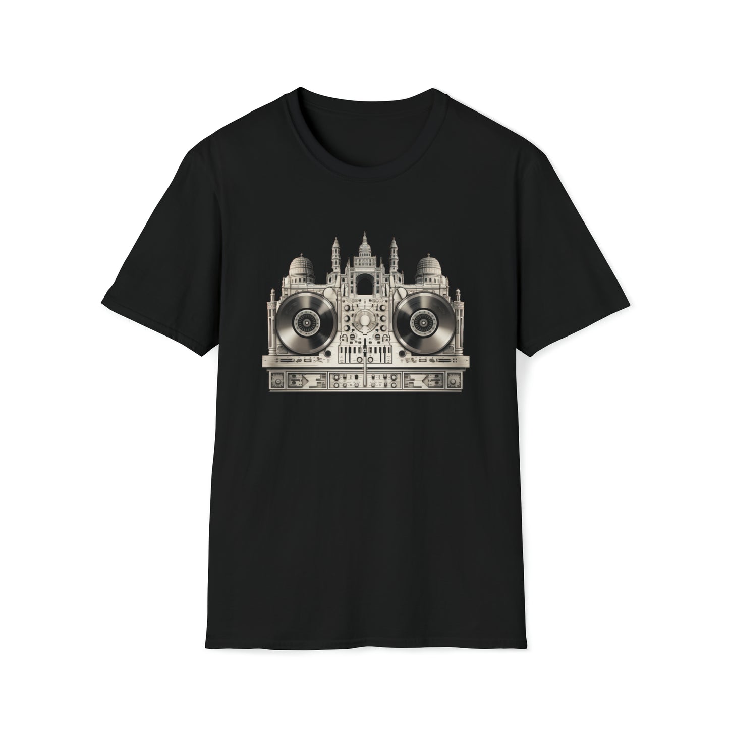 God is a DJ, Many Mansions  T-Shirt (#003)