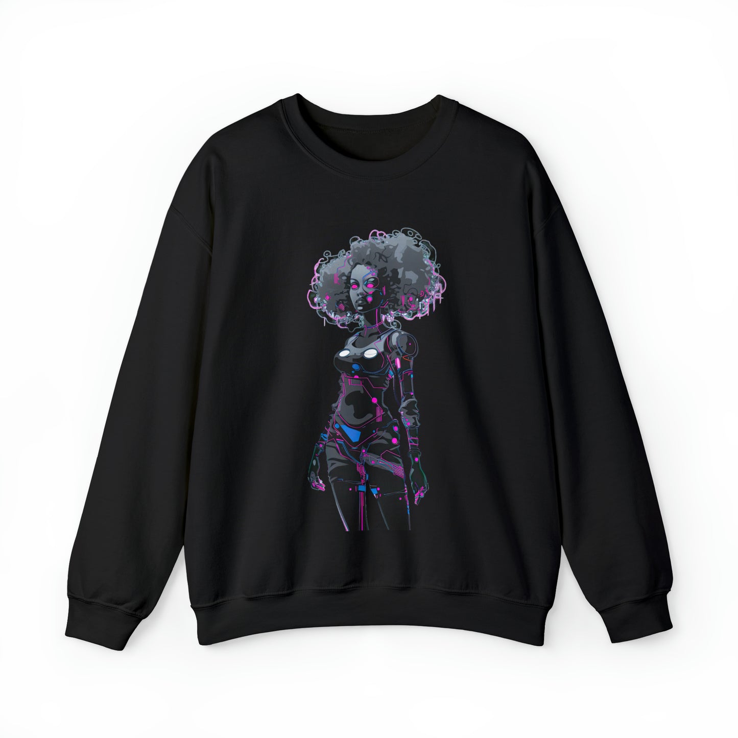 Electric Glitch Crewneck Sweatshirt