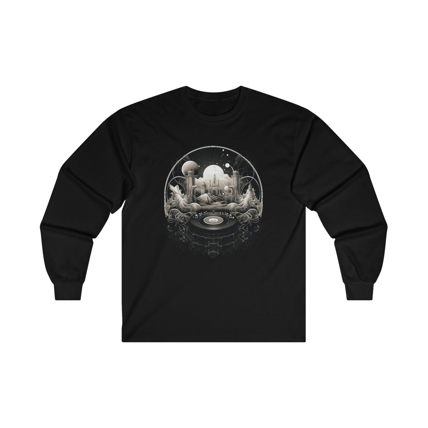 God is a DJ Long Sleeve T-Shirt (004)