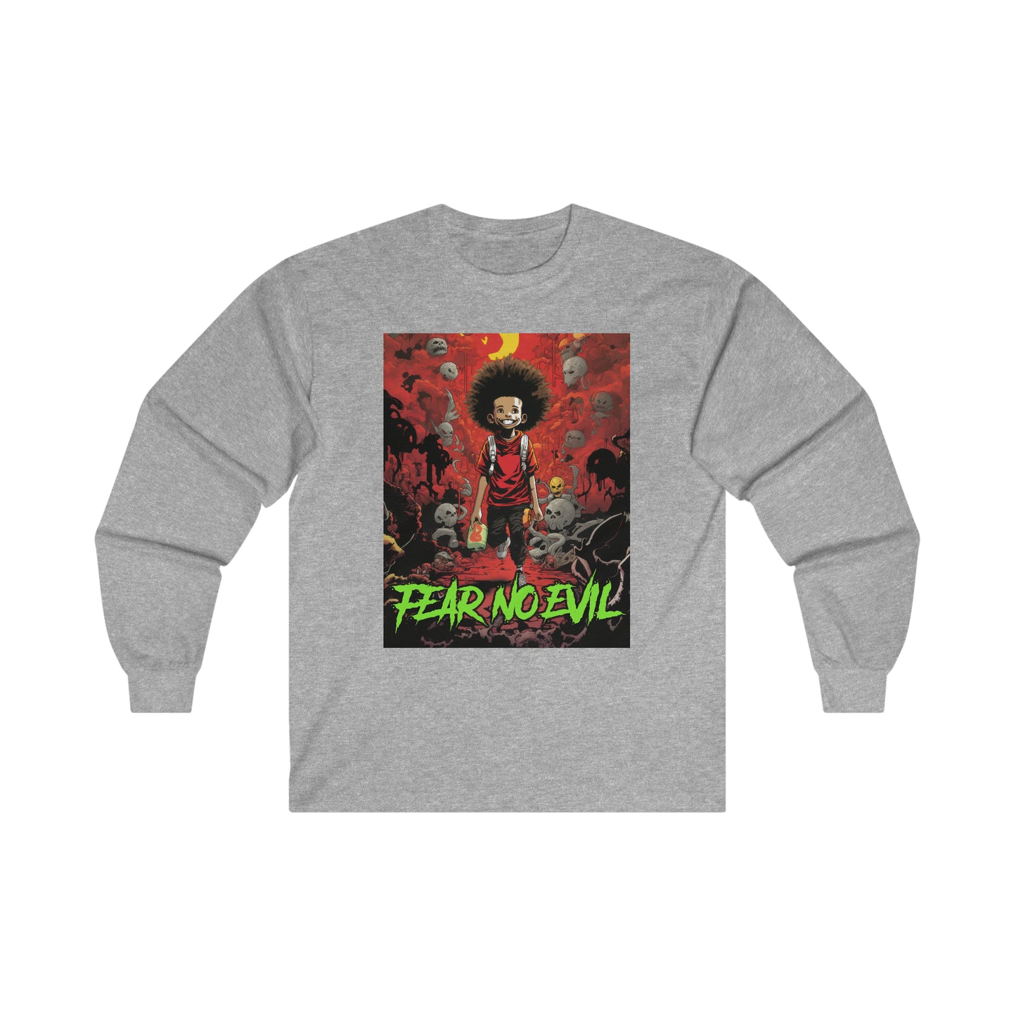 Fear No Evil Long Sleeve T-Shirt (FNE002)