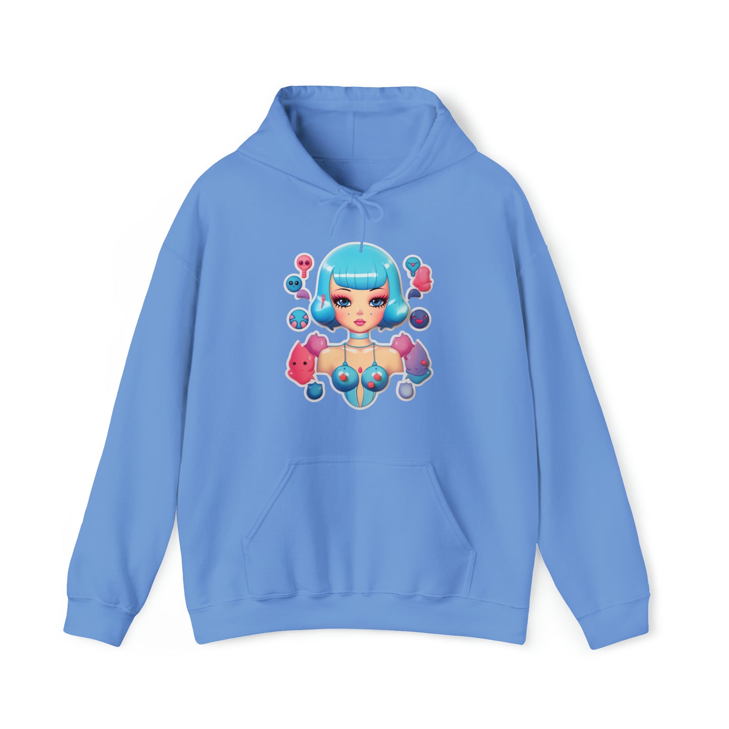 Blue Diamondz s Hoodie by BodyMod (#001)