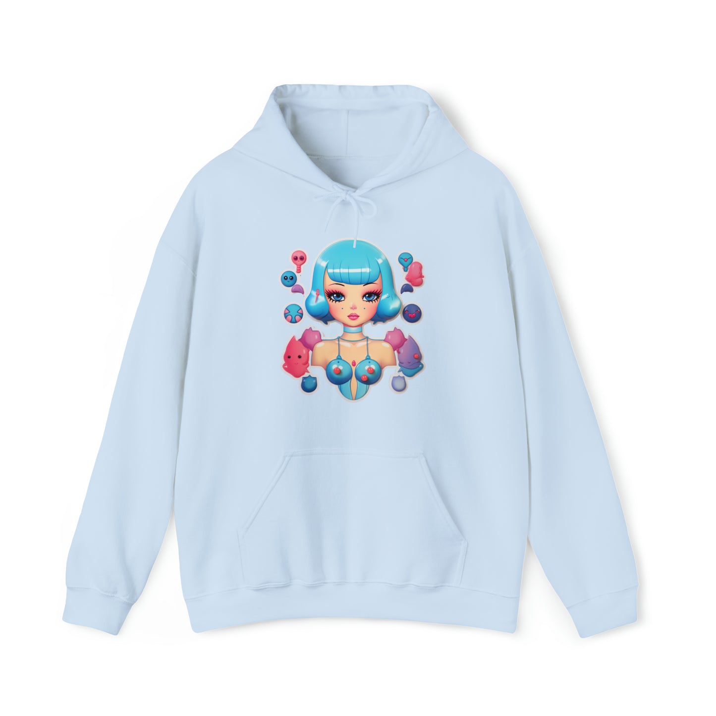 Blue Diamondz s Hoodie by BodyMod (#001)