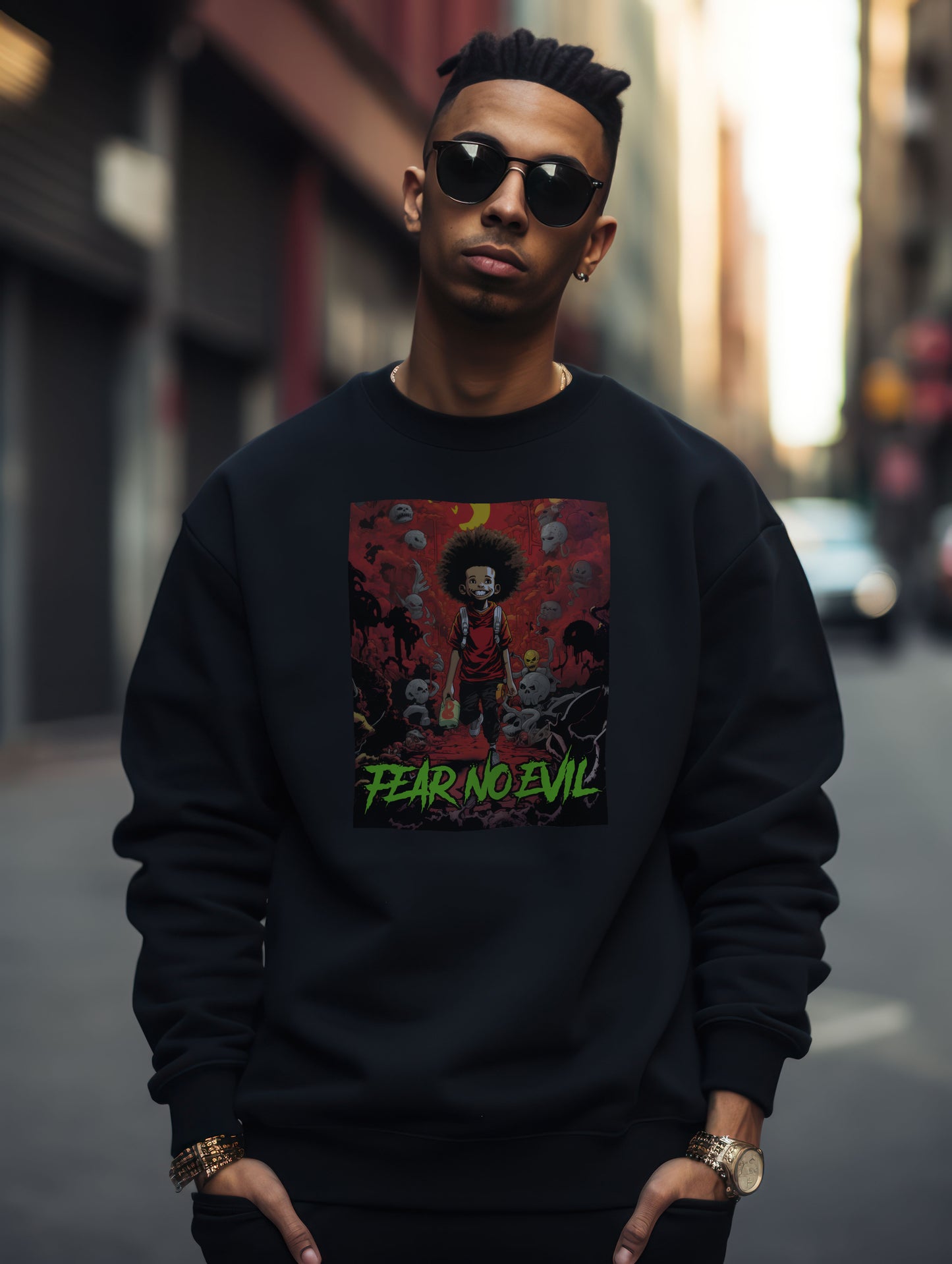 Fear No Evil Sweatshirt (FNE002)